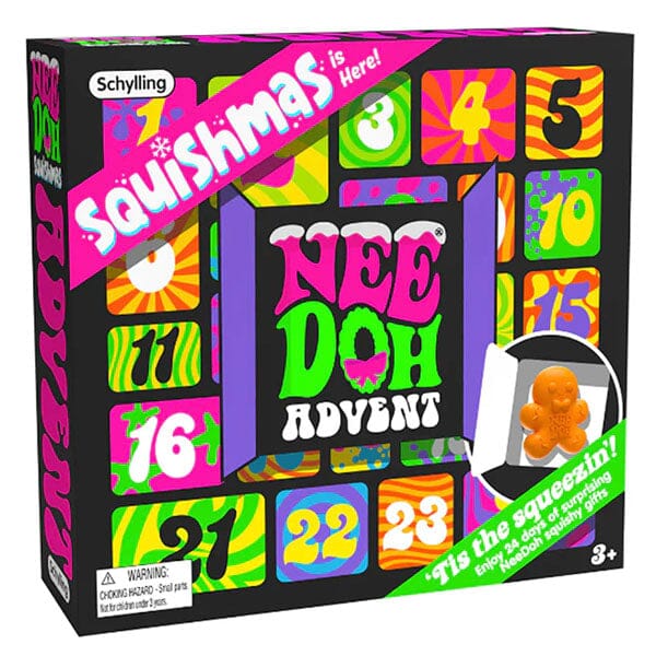 NeeDoh Squishy Fidget Toy Advent Calendar 2024 (24pc) Preorder Showcase 