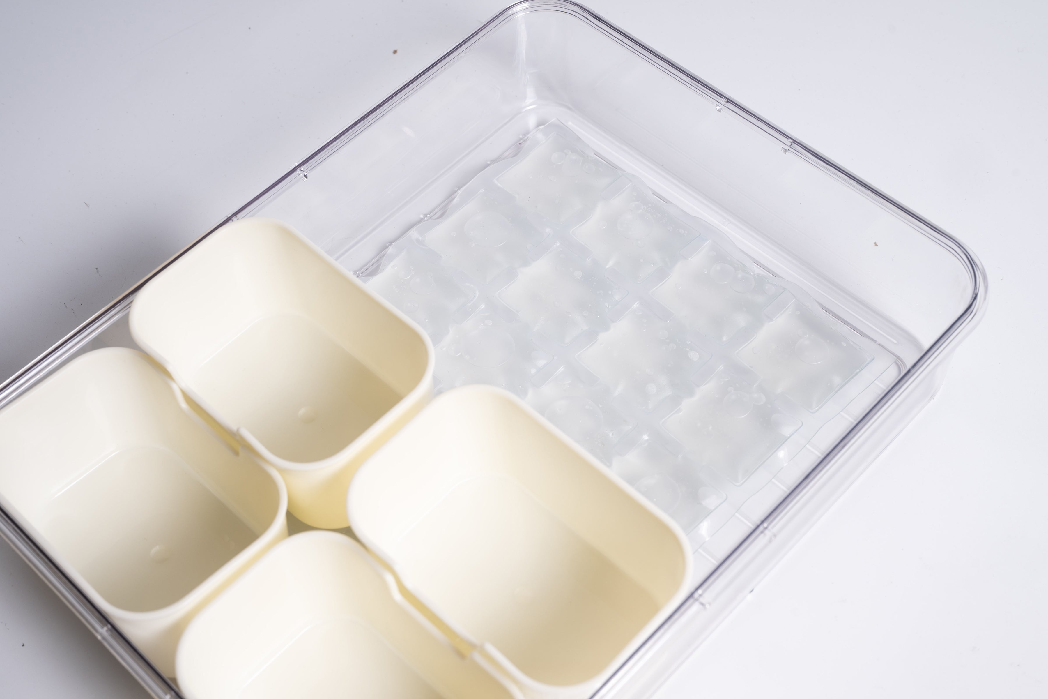 CraveBin Ice Snackle Box - Portable Snack Bin with Ice Pack