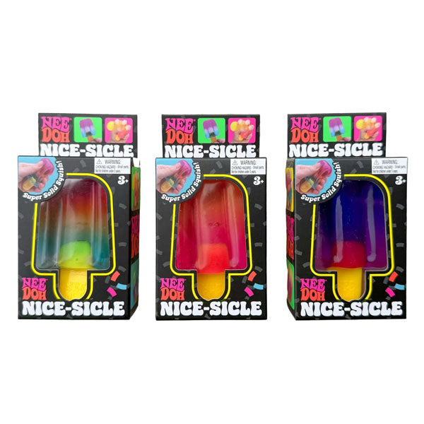 Nee Doh Nice-Sicle Squishy Fidget Toy (1pc) Color Ships Assorted Simple Nee Doh 
