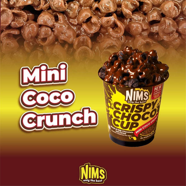 NIMS Crispy Choco Cup Chocolate Cereal Grab-And-Go Snack (60g) Multiple Flavors