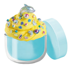 LIT Slime DIY Scented Slime Kit with Charms (1 Jar) Ocean Treasure