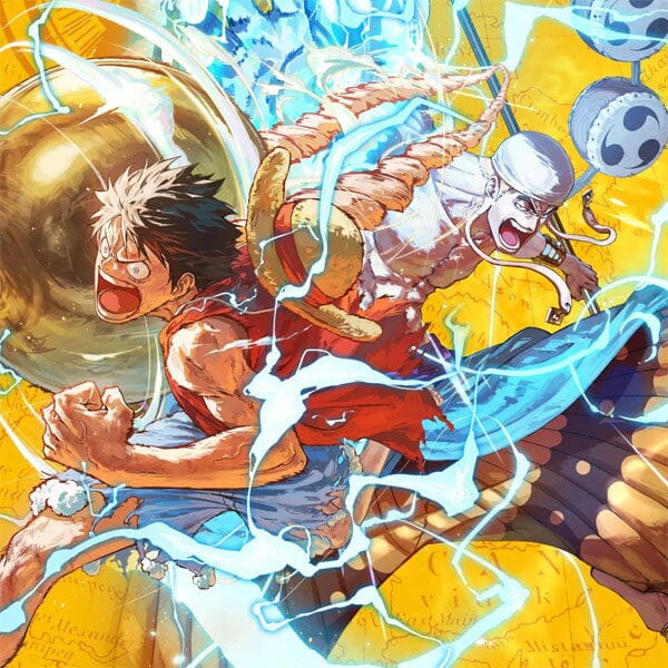 One Piece Card Game Adventure on KAMI’s Island OP-15 Japanese Booster Pack (1 Pack of 6 Cards) Simple One Piece