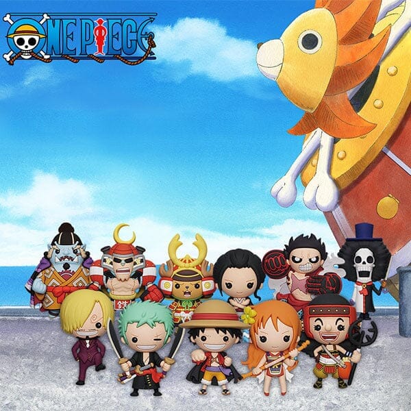 3D One Piece Anime Clip Hanger Blind Bag Series 2 (1pc) Simple Showcase 