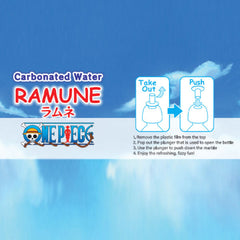 One Piece Anime Ramune Lemonade Japanese Soda Drink (250mL)