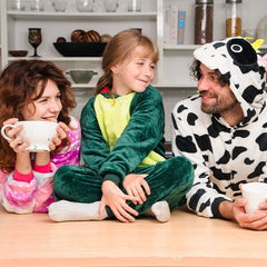 Cozy Cuddler Onesies | Cow | Kids & Adults Sizes Simple Showcase 