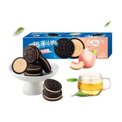 OREO Chocolate Sandwich Cookie White Peach Oolong Tea Flavor (97g) Limited Edition Import