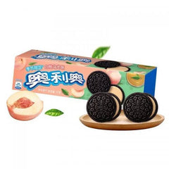 OREO Chocolate Sandwich Cookie White Peach Oolong Tea Flavor (97g) Limited Edition Import