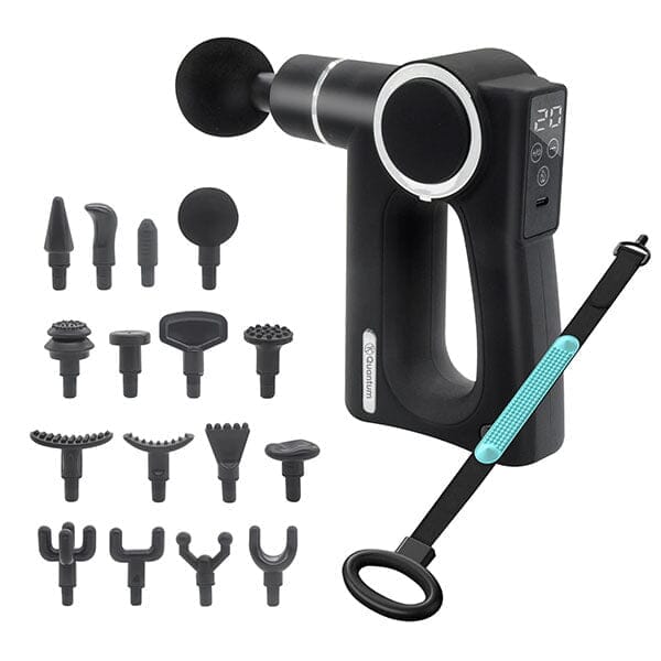 Quantum™ MuscleReliefX Full Body Impact Massage Gun | Includes Carry Case! Simple Showcase 