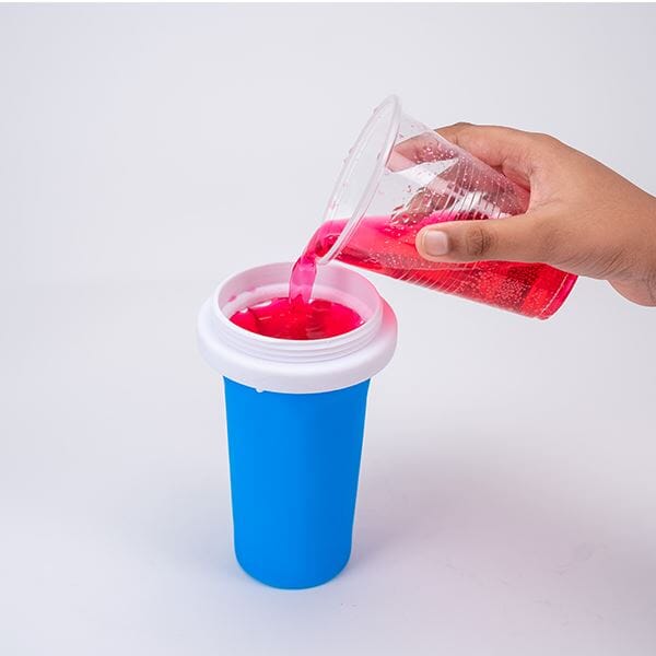 ProKitchen Squeezer Instant Slushie Cup (Incl. Straw/Spoon & Lid) Showcase USA - Home Of The Hottest Trends ProKitchen Squeezer Instant Slushie Cup (Incl. Straw/Spoon & Lid) Showcase USA - Home Of The Hottest Trends