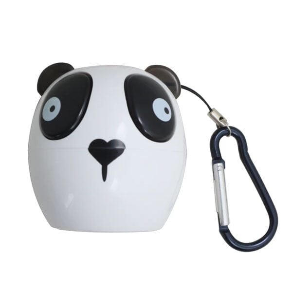 SoundLogicXT Panda TWS Bluetooth Earbud Headphones w/ Adorable Charging Case Simple Showcase 