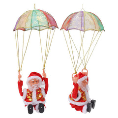 Jolly Moves: Tumbling Parachute Santa Claus Toy Simple Exclusive 