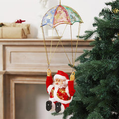 Jolly Moves: Tumbling Parachute Santa Claus Toy Simple Exclusive 