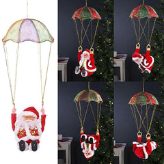 Jolly Moves: Tumbling Parachute Santa Claus Toy Simple Exclusive 