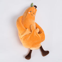 Patteroo Patting & Warming Banana Body Pillow Plush Toy
