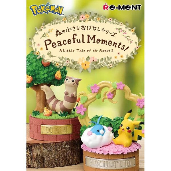 Re-Ment Pokémon: A Little Tale of the Forest Peaceful Moments Collection Vol. 2 Blind Box (1pc) Simple Re-Ment 