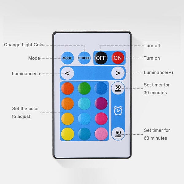 PeacockPop Wall Sconce Peacock Projection Touch Lamp Simple Exclusive 