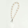 Vogue Strap: Pearl & Glass Crystal Bead Charm Bracelet Phone Accessory Chain