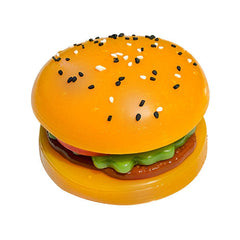 Taba Squishies® Peelables Deluxe Premium Silicone Fidget Toy (1pc) Hamburger