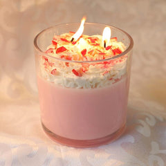 Hidden Gems Peppermint Milkshake Novelty Candle (1 Ring Inside) Preorder Showcase 