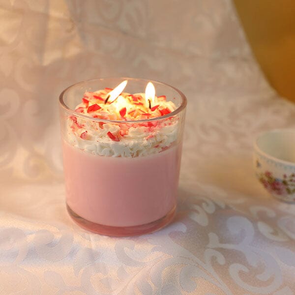 Hidden Gems Peppermint Milkshake Novelty Candle (1 Ring Inside) Preorder Showcase 