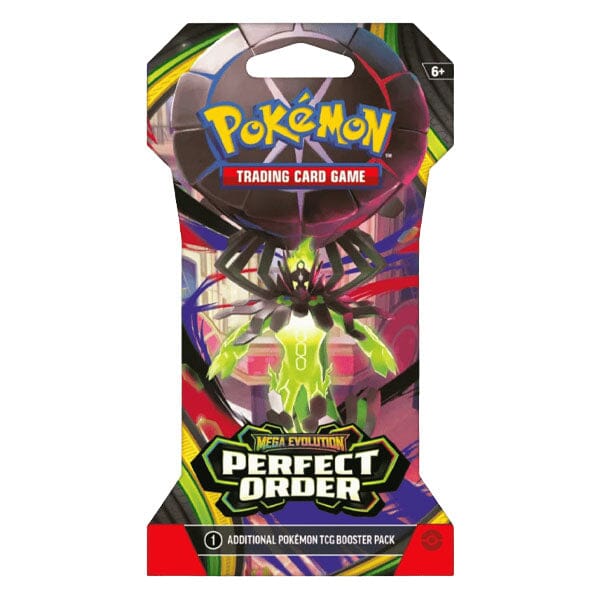 Pokémon TCG: ME03 Mega Evolution Perfect Order Sleeved Booster Pack (10 Cards) Simple Pokémon