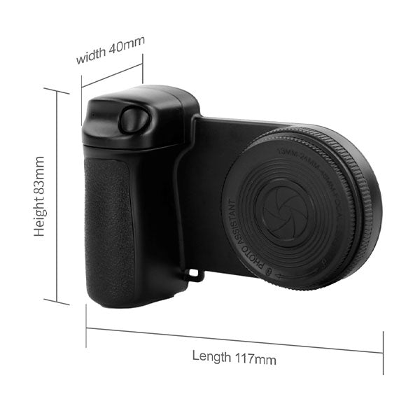 GearWaves 3-in-1 Magnetic Phone Grip & Mini Ring Light (Includes Remote) Simple Exclusive 