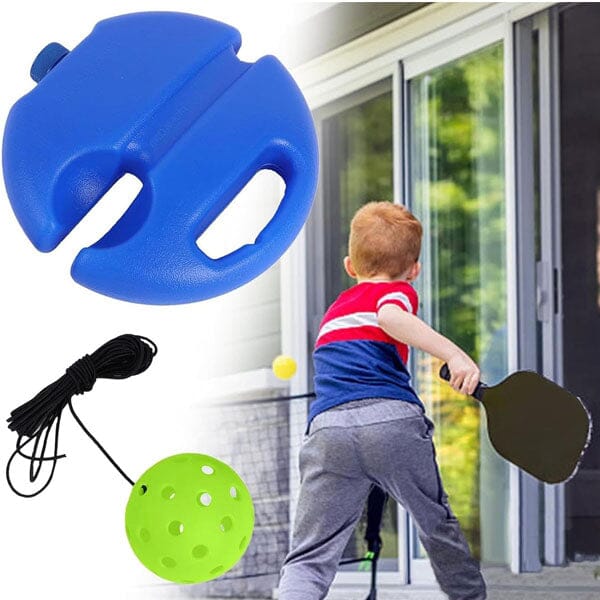 AceTrainer: Pickleball & Tennis Trainer Set w/ Water Baseboard For Rebound Practice Preorder Showcase 