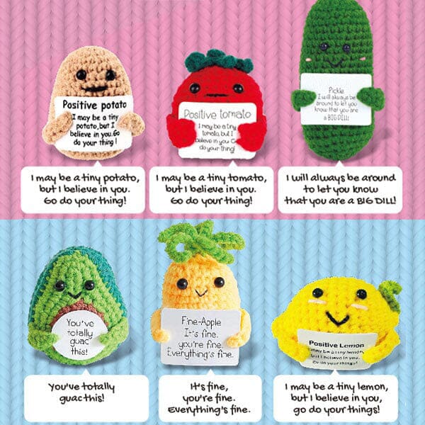 CalmiMates Mini Crochet Plush Toy Collection (1pc) Multiple Styles Simple CalmiMates 