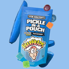 Van Holten's x Warheads Extreme Sour Blue Raspberry Jumbo Pouched Pickle