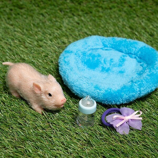 Reborn Realistic Mini Silicone Newborn Baby Pig Toy | Pre-Order Preorder Showcase 