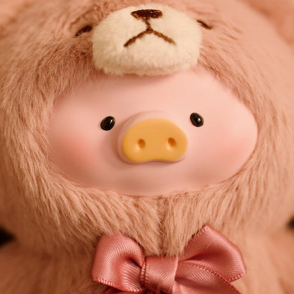 TOYZERO+ x Lulu The Piggy: Vintage Teddy Shop Series Plush Keychain Blind Box (1pc)