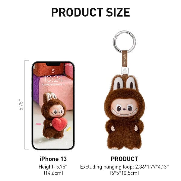 Pop Mart x THE MONSTERS: Pin For Love A-M Series Plush Keyring Figurine Blind Box (1pc) Simple Pop Mart 