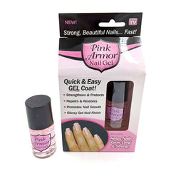 Pink Armor Nail Gel | Keratin Treatment For Long & Healthy Nails | As Seen On TV! Simple Showcase 