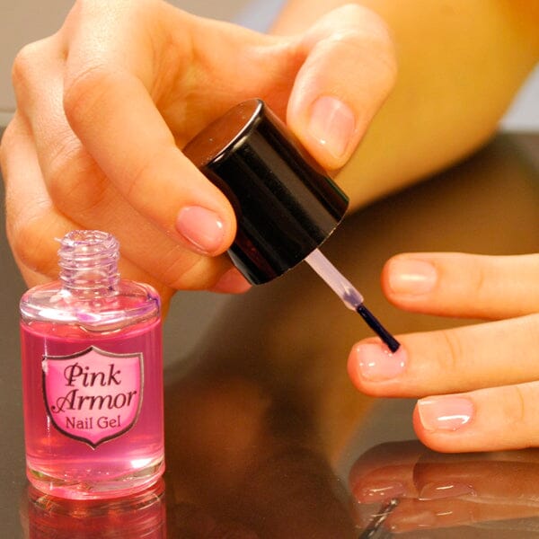 Pink Armor Nail Gel | Keratin Treatment For Long & Healthy Nails | As Seen On TV! Simple Showcase 