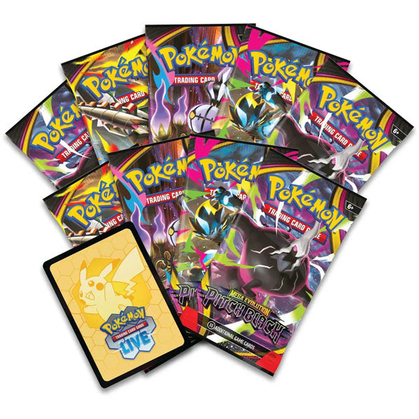 Pokémon TCG: ME05 Mega Evolution Pitch Black Elite Trainer Box Simple Pokémon 