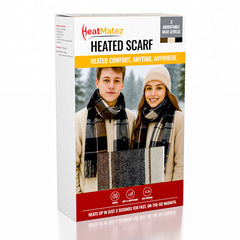 HeatMatez 78" Heated Scarf (1pc) Multiple Colors