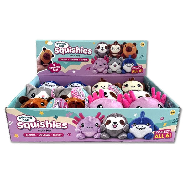 Stress Ball Squishies® Plush Pals Fidget Toy (1pc) Character Ships Assorted Simple Exclusive