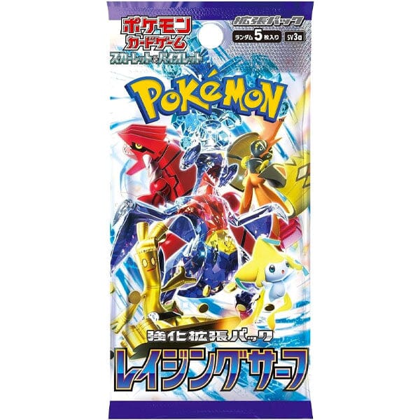 Pokémon Trading Cards: Japanese Scarlet & Violet | NEW Booster Packs! Simple Showcase NEW! Raging Surf 