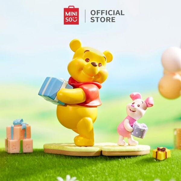 MINISO x Disney: Winnie The Pooh Best Friends Party Series Collectible Figurine Blind Box (1pc) Simple MINISO 