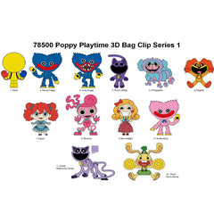 3D Poppy Playtime Foam Bag Clip Series 1 (1pc)