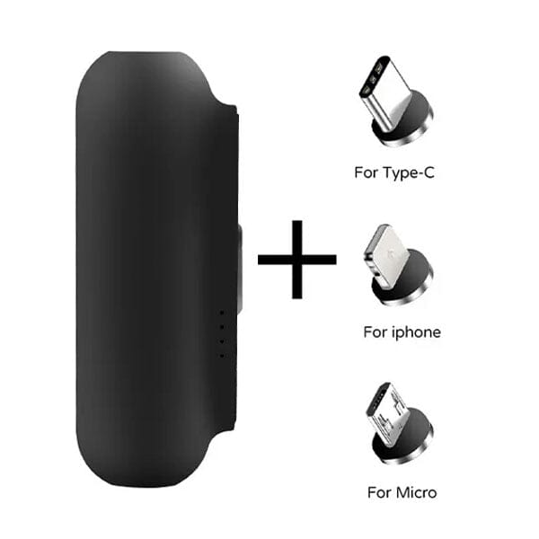 GearWaves: Mini Magnetic 3-in-1 Portable Device Charger Power Bank Simple Showcase 