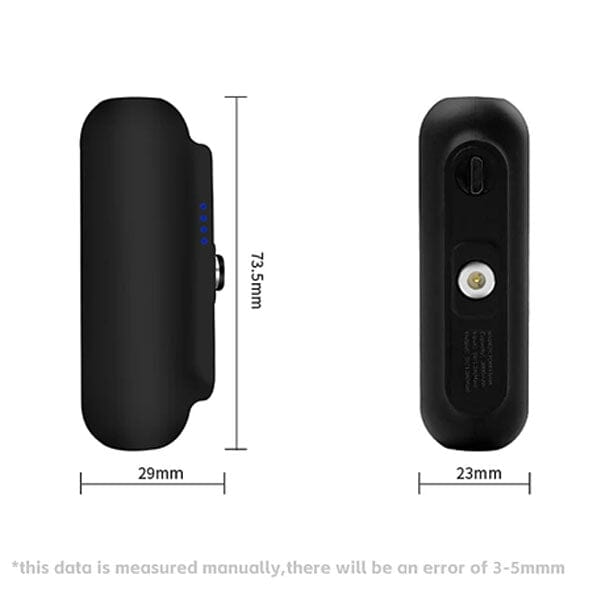 GearWaves: Mini Magnetic 3-in-1 Portable Device Charger Power Bank Simple Showcase 