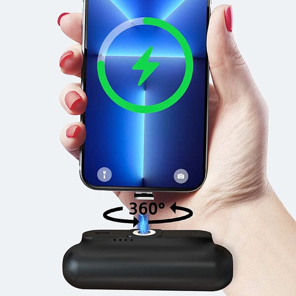 GearWaves: Mini Magnetic 3-in-1 Portable Device Charger Power Bank Simple Showcase 