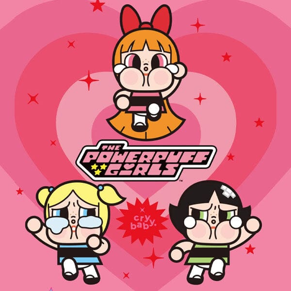 Pop Mart x Powerpuff Girls x CRYBABY: 25th Anniversary Series Figurine Blind Box (1pc) Simple Pop Mart 