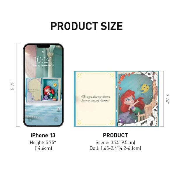 Pop Mart x Disney: Princess's Fairy Tales Series Scene Set Figurine Blind Box (1pc) Simple Pop Mart 