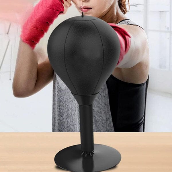 MegaPunch Portable Suction Cup Punching Bag (Includes Pump) Simple Showcase 