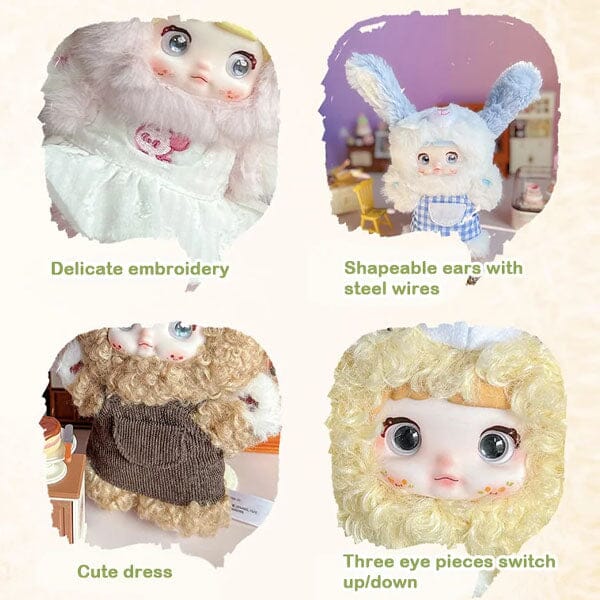 Nommi Puppy Diary Series Kawaii Plush Doll Blind Box (1pc) Simple Nommi 