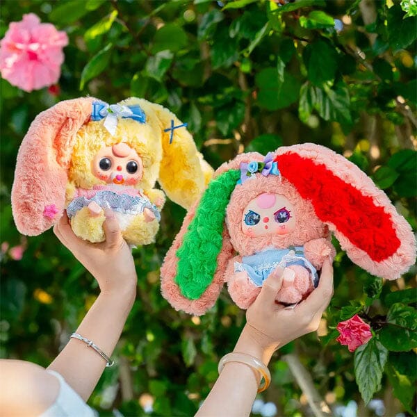 Baby Three Lily Rabbit Town V4 Series Plush Keychain Blind Box (1pc) Simple Baby Three 