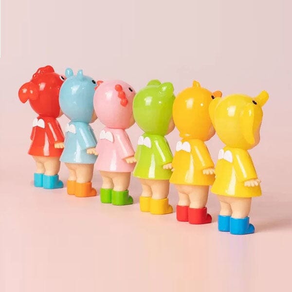 Sonny Angel Collectable Mini Cherub Figurines Limited Edition "I Love Rainy Day" Series Blind Box (1pc) Simple Sonny Angel 
