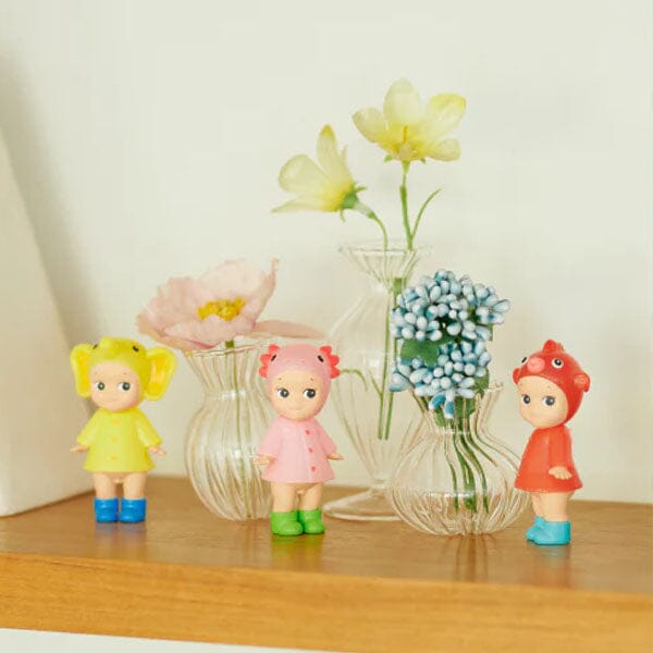 Sonny Angel Collectable Mini Cherub Figurines Limited Edition "I Love Rainy Day" Series Blind Box (1pc) Simple Sonny Angel 